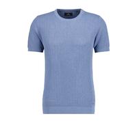 Rundhalspullover RAGMAN, Herren, Gr. 56, mittelblau, 726, Strick, 100% Baumwolle, Rundhals, Pullover Rundhalspullover (38354748-XXL) mittelblau, 726