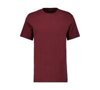 RAGMAN Regular Fit T-Shirt Rundhals rot, Einfarbig