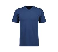 RAGMAN Regular Fit T-Shirt V-Ausschnitt nachtblau, Einfarbig