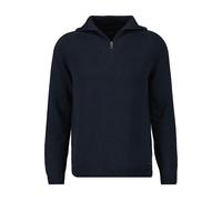 Troyer RAGMAN, Herren, Gr. 48, blau (marineblau), 100% Baumwolle, hoch geschlossener Ausschnitt, Pullover Troyer (21835105-S) marineblau