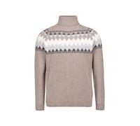 RAGMAN Rollkragenpullover Herren Regular Fit beige, XXL