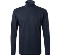 RAGMAN Herren Rollkragenpullover - Langarm Basic Rollkragen Regular Fit, Single Jersey, einfarbig Dunkelblau M