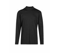RAGMAN Regular Fit Rollkragenpullover schwarz, Einfarbig