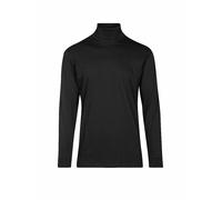 RAGMAN Herren Rollkragenpullover - Langarm Basic Rollkragen Regular Fit, Single Jersey, einfarbig, schwarz, S Schwarz