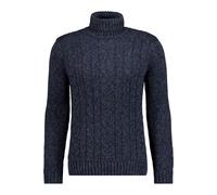 RAGMAN Slim Fit Pullover blau, Gemustert