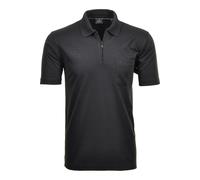 RAGMAN Soft Knit Regular Fit Poloshirt Kurzarm anthrazit