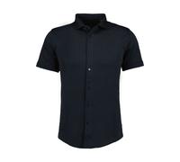 RAGMAN Softknit Modern Fit Jerseyhemd schwarz, Einfarbig