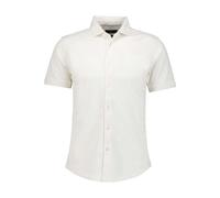 RAGMAN Kurzarmhemd Herren Regular Fit Kurzarm Baumwoll-Stretch weiß, L