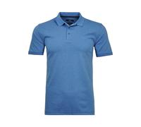 RAGMAN Softknit Modern Fit Poloshirt Kurzarm hellblau