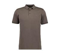 Poloshirt RAGMAN, Herren, Gr. L, braun (macchiato), 70% Baumwolle 30% Polyester, casual, regular fit, ohne Ausschnitt, Kurzarm, Shirts (45675453-L) macchiato