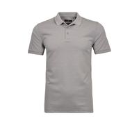 RAGMAN Softknit Modern Fit Poloshirt Kurzarm silbergrau