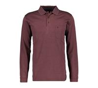 RAGMAN Herren Poloshirt Langarm S, Weinrot-061