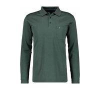 RAGMAN Herren Poloshirt Langarm L, Moosgrün-318