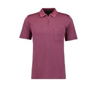 RAGMAN Softknit Regular Fit Poloshirt Kurzarm beere