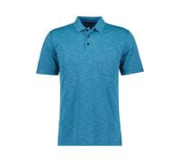 RAGMAN Softknit Regular Fit Poloshirt Kurzarm blau