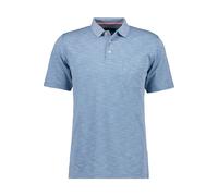 RAGMAN Herren Softknitpolo Flammdesign XL, Blau-717