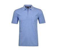 Poloshirt RAGMAN Gr. M, blau (blau, 718) Herren Shirts Kurzarm (70686451-M)