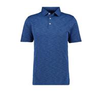 Poloshirt RAGMAN, Herren, Gr. XXL, blau (blau, melange, 765), 70% Baumwolle 30% Polyester, casual, regular fit, ohne Ausschnitt, Kurzarm, Shirts (60537539-XXL) blau, melange, 765