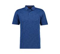 Ragman Softknitpolo Flammdesign XL blau melange