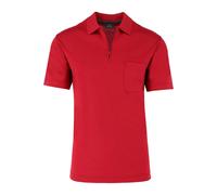 RAGMAN Softknit Regular Fit Poloshirt Kurzarm erdbeere