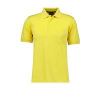 RAGMAN Softknit Regular Fit Poloshirt Kurzarm gelb