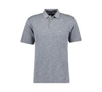 RAGMAN Softknit Regular Fit Poloshirt Kurzarm grau