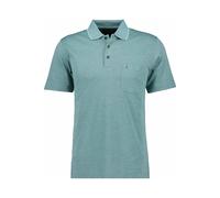 RAGMAN Softknit Regular Fit Poloshirt Kurzarm grün