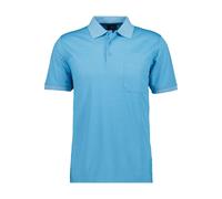 Ragman Herren Softknit-Polo mit Brusttasche kurzarm Ibiza Blau-742 L