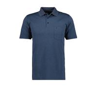 RAGMAN Softknit Regular Fit Poloshirt Kurzarm marine