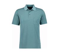 RAGMAN Herren Softknit-Polo Fischernetz Salbei-344, M