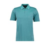 RAGMAN Softknit Regular Fit Poloshirt Kurzarm smaragd