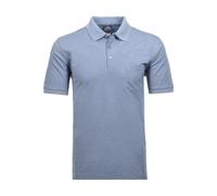 RAGMAN Softknit Regular Fit Poloshirt Kurzarm taube