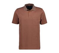 RAGMAN Herren Softknit-Polo Fischernetz XL, Terra-580