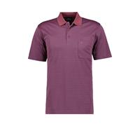 RAGMAN Herren Softknit-Polo Fineliner Beere-683, M