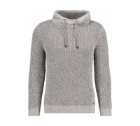 RAGMAN Softknit Regular Fit Pullover mittelgrau, Gemustert