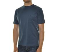 RAGMAN Softknit Regular Fit T-Shirt Rundhals azur, Einfarbig