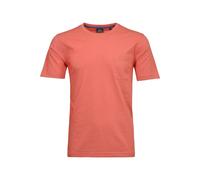 T-Shirt RAGMAN, Herren, Gr. L, orange (hellrot, 638), Jersey, 61% Baumwolle 39% Polyester, regular fit, Rundhals, Shirts T-Shirt (79979435-L) hellrot, 638