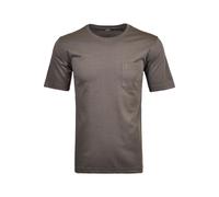 RAGMAN Herren Softknit T-Shirt Rundhals, mit Brusttasche L, Macchiato-870