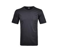 RAGMAN Herren Softknit T-Shirt Rundhals, mit Brusttasche XXL, Schwarz-009
