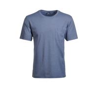 RAGMAN Softknit Regular Fit T-Shirt Rundhals taube, Einfarbig
