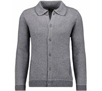 RAGMAN Regular Fit Cardigan anthrazit, Strukturiert