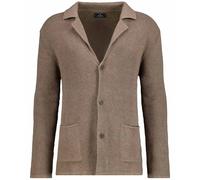 RAGMAN Regular Fit Cardigan braun, Strukturiert