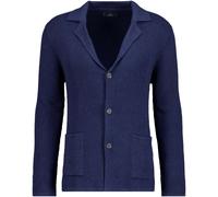 RAGMAN Regular Fit Cardigan dunkelblau, Strukturiert