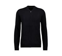 RAGMAN Regular Fit Cardigan schwarz, Strukturiert
