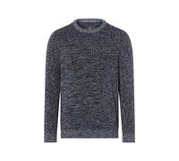 Rundhalspullover RAGMAN, Herren, Gr. 50, blau (blau, melange, 171), 100% Baumwolle, casual, Rundhals, Langarm, Pullover (99251724-M) blau, melange, 171
