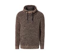 RAGMAN Pullover Herren Slim Fit Baumwolle braun, M