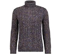 RAGMAN Slim Fit Pullover violett, Gemustert