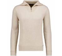 RAGMAN Pullover Regular Fit Herren Beige Gestreift