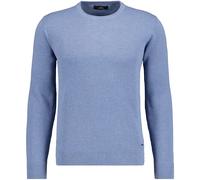 RAGMAN Regular Fit Pullover mittelblau, Einfarbig