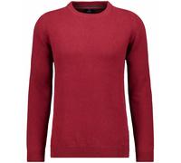 RAGMAN - Strickpullover Rundhals Portwein - Gr. - 3XL